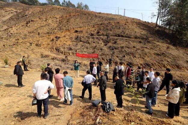不負春光好，搶播萬畝林 ——將樂縣村企合作造林工作現場會在福建金森召開